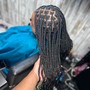 2 Stitch or Feed In Braids (Midback)