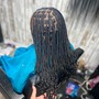 2 Stitch or Feed In Braids (Midback)