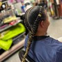 Two feed in braids