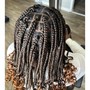 Medium Box Braids