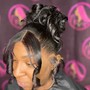 Updo Quick Weave