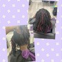 Crochet Braids with Illusion of Individuals