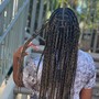 Large Knotless Braids