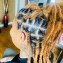 Mens 2 Braids (short hair)