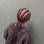 4-6 Feeder Braids (Straight Back)