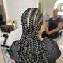 Feed-in/stitch Braids/