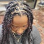 Loc Extensions With Hair included