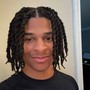 Coils/Comb twist without style(2 inches or shorter)