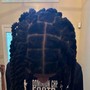 Loc Maintenance (Small Locs or Shoulder length)