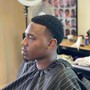 Male Fade w/ Facial Trim