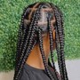 S/M Knotless Braids