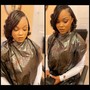 Relaxer Retouch for short hair only