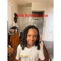 Kids Butterfly locs