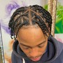 Braids freestyle for man