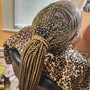 Frontal ponytail Installation