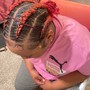 6 to 8 Feed In Braids