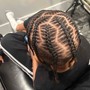 Feed in braids