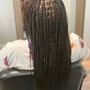 20 Feed in straight Braids