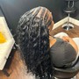 Feed-in Braids, Partial Sew In