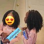 Layered French curl