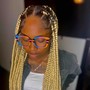 Large Knotless Braids