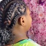 Feed in braids