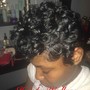 Women's haircut, relaxer, sew in