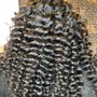 Medium Knotless braids