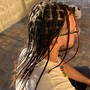 Cornrows (with extensions)