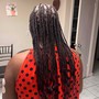 Knotless braids