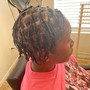 Kids (10 and under) Retwist and Style