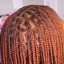 Small Gypsy braids ( hair included)