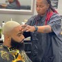 Men's Bald Head with beard service/enhancements