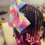 Small Braids with beads