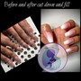 Press-on nail application