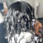 Curled Ends/Rolled Ends/Boho Effect