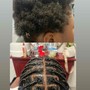 Kid's Natural Hair Cornrow Styles [ Ages 3- 13]