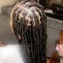 2 feed In braids long