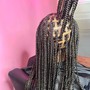 Medium Knotless Box Braids