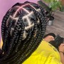 Jumbo Knotless Box Braids