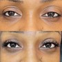 Eyelash lift and tint