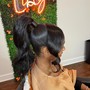 Extended Ponytail w/ Frontal