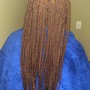 Regular Box Braids without hair