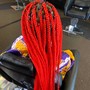 Medium Box Braids