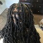 butterfly locs -large/medium