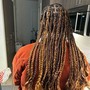 Medium Butt-Length Boho Braids