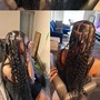 Small Boho knotless Braids