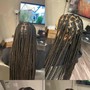 Small knotless braids