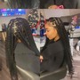 Small Boho knotless Braids