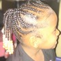 Under 9 Kid's Braids